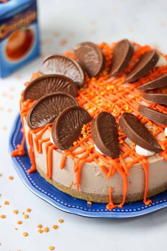 Easy Christmas dessert ideas: No Bake Chocolate Orange Cake