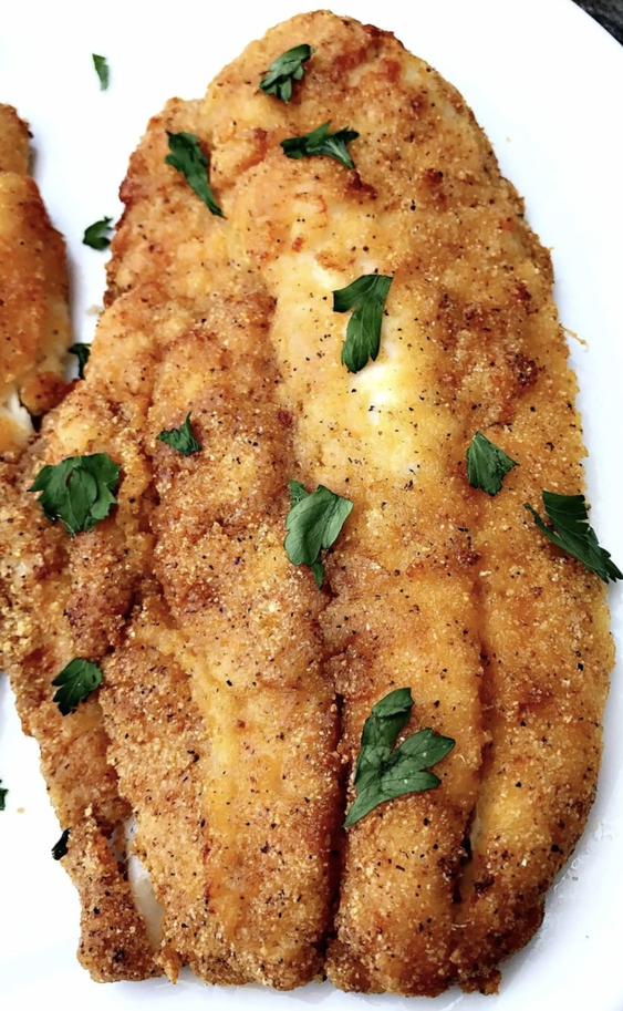 3 Ingredient Fried Catfish