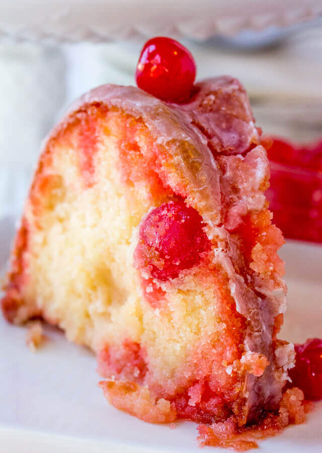 Shirley Temple Cake