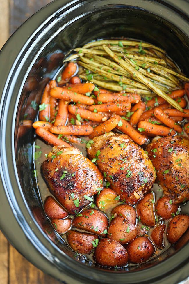 Honey Garlic Chicken and Veggies