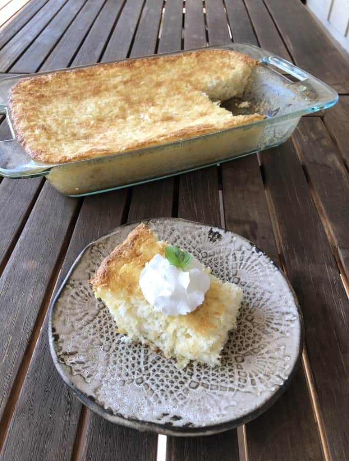 Weight Watchers 2-Ingredient Pineapple Cake