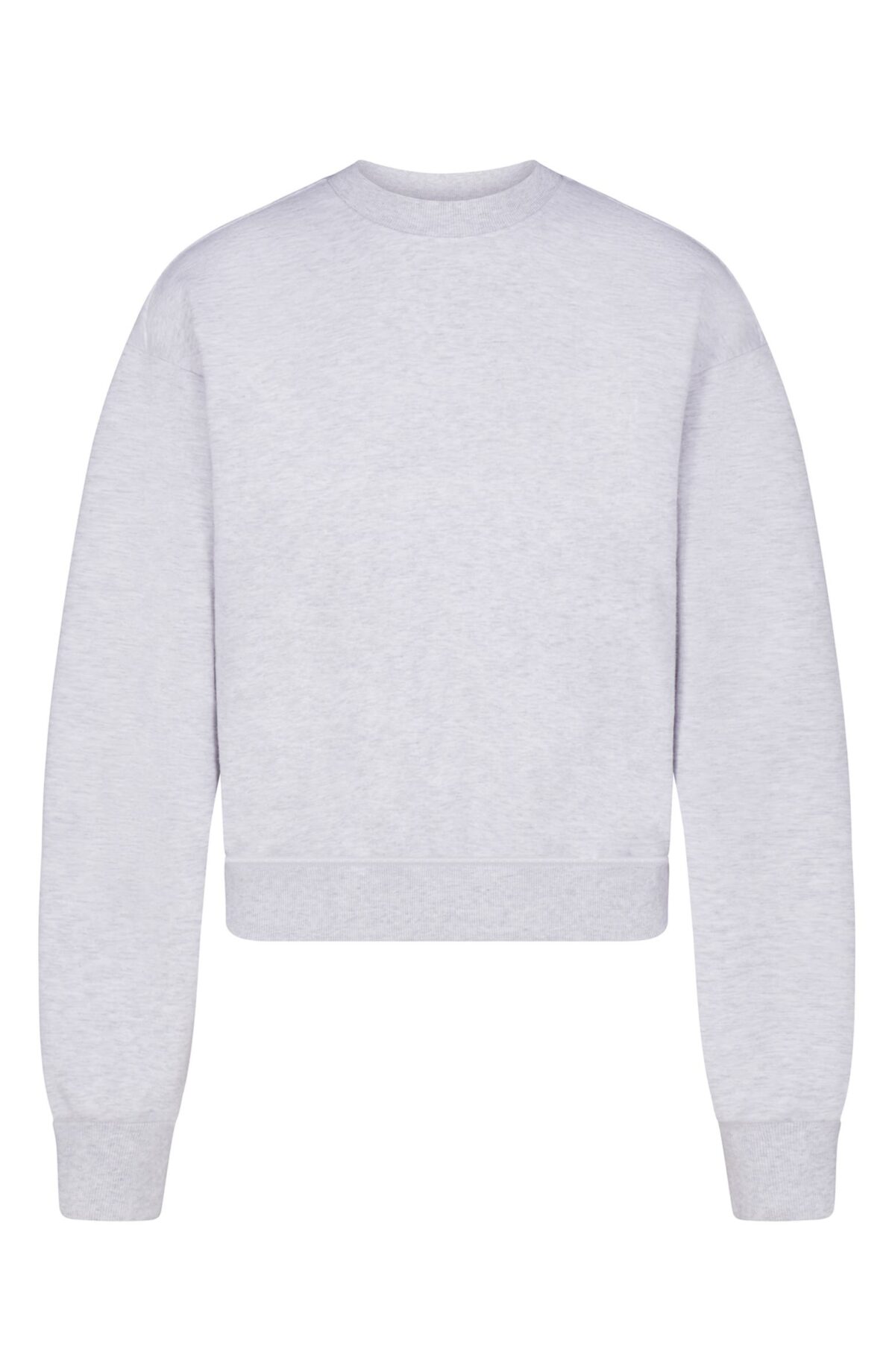 SKIMS Cotton Blend Fleece Crewneck Sweatshirt 