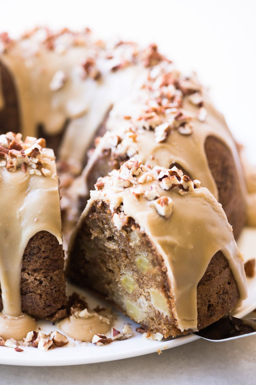 Caramel Apple Bundt Cake