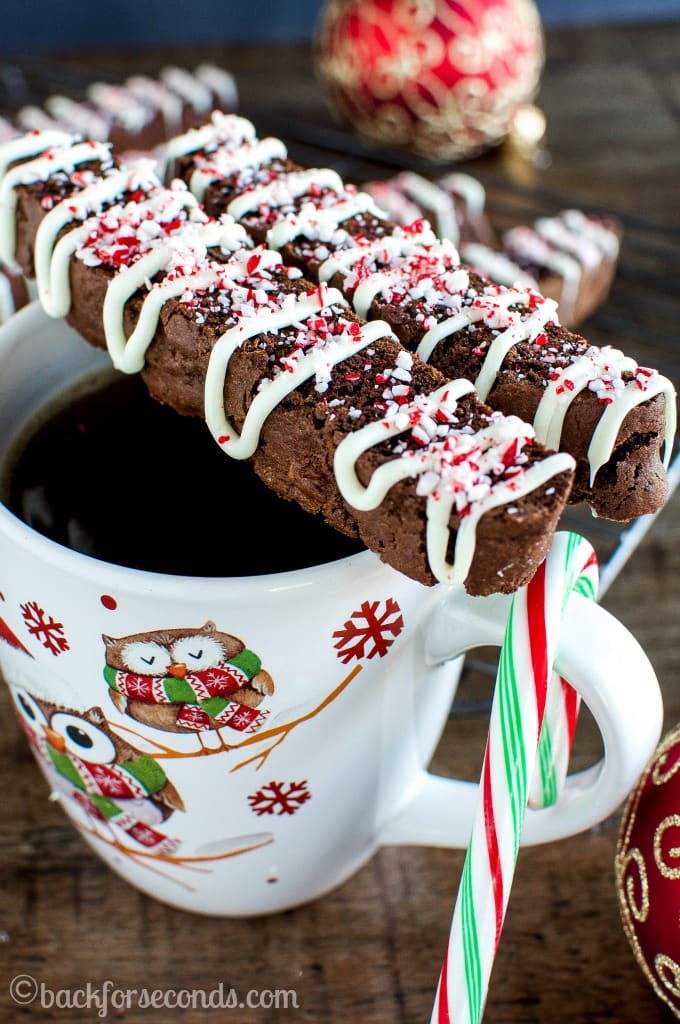 Chocolate Peppermint Biscotti