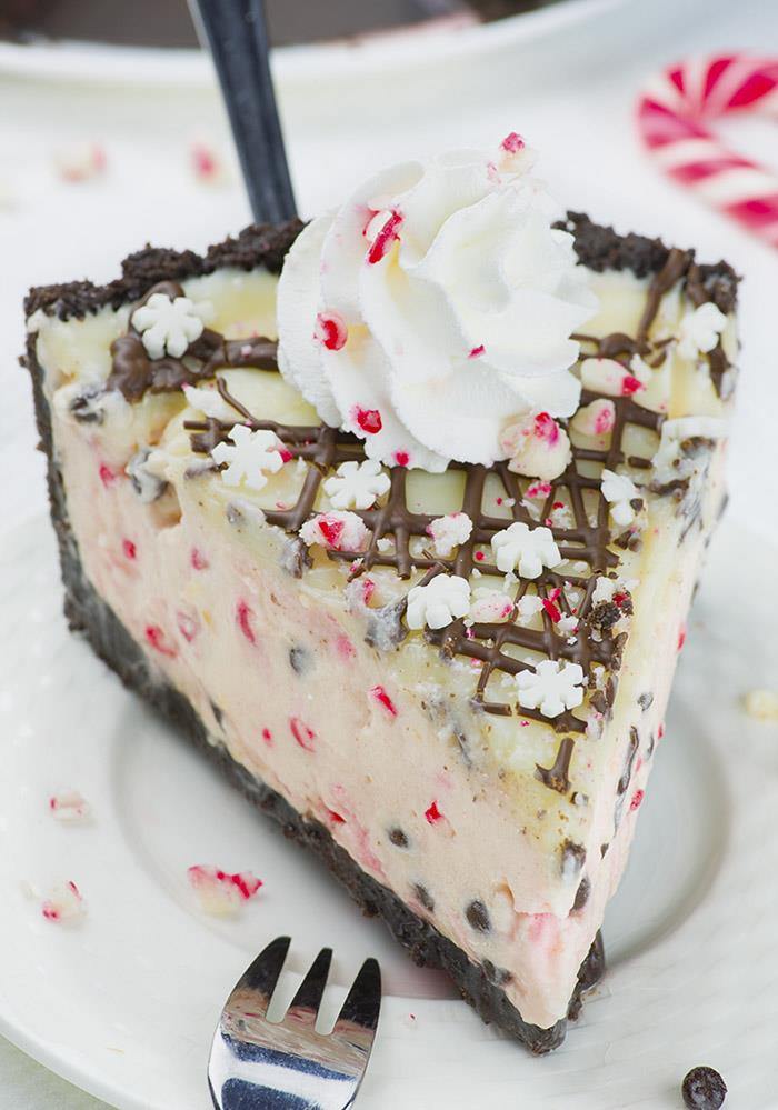 Christmas Candy Cane Pie