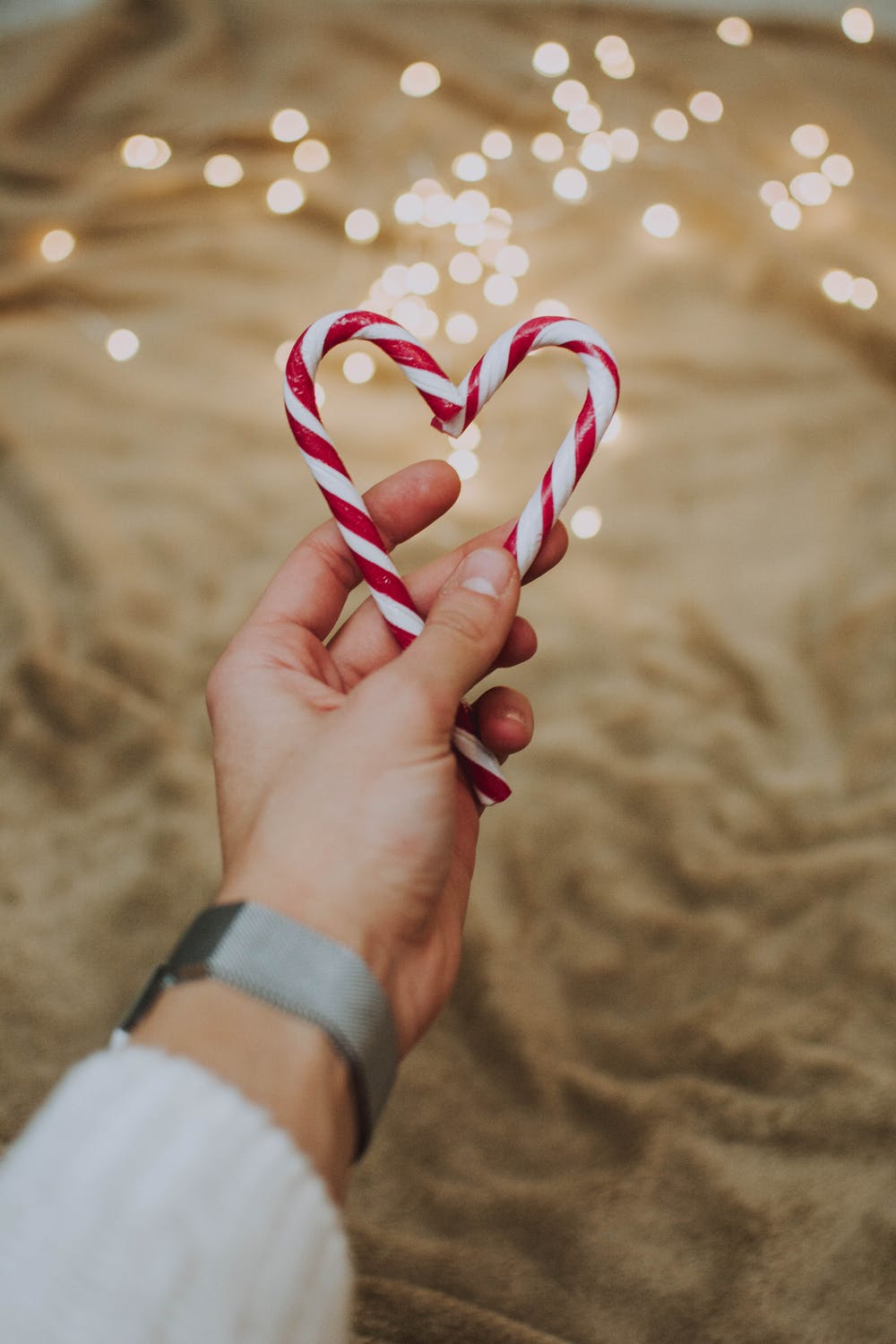 Candy cane Christmas aesthetic