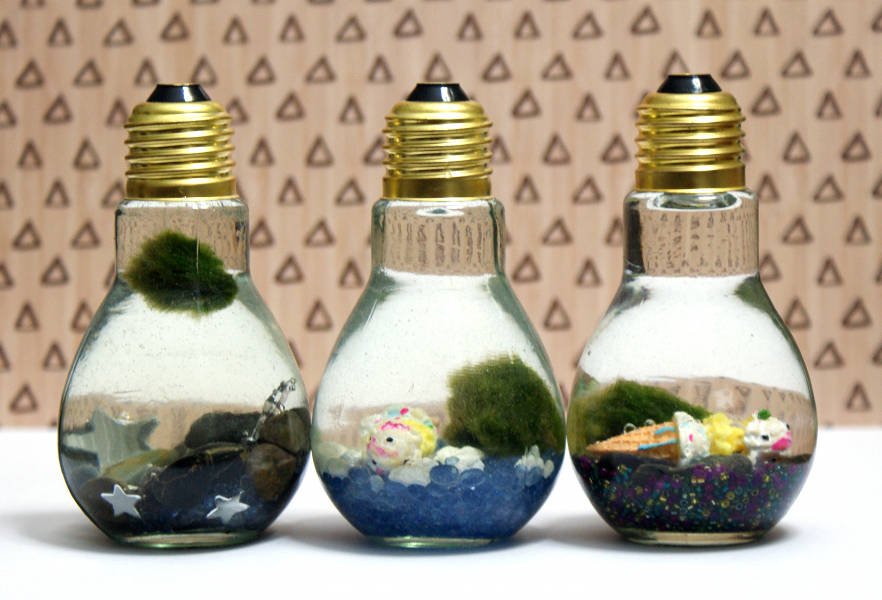 Light Bulb Aquarium Craft