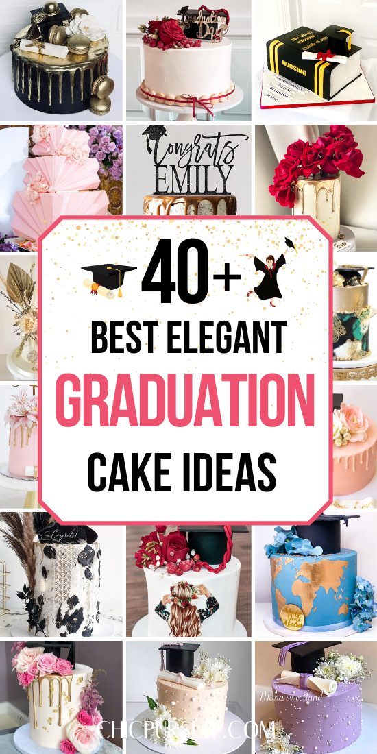 The best elegant graduation cake ideas