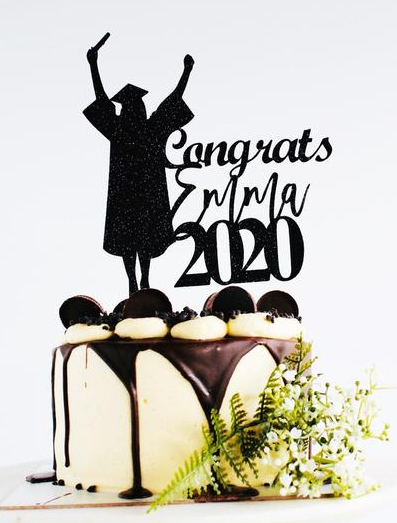 Custom graduation cake toppers