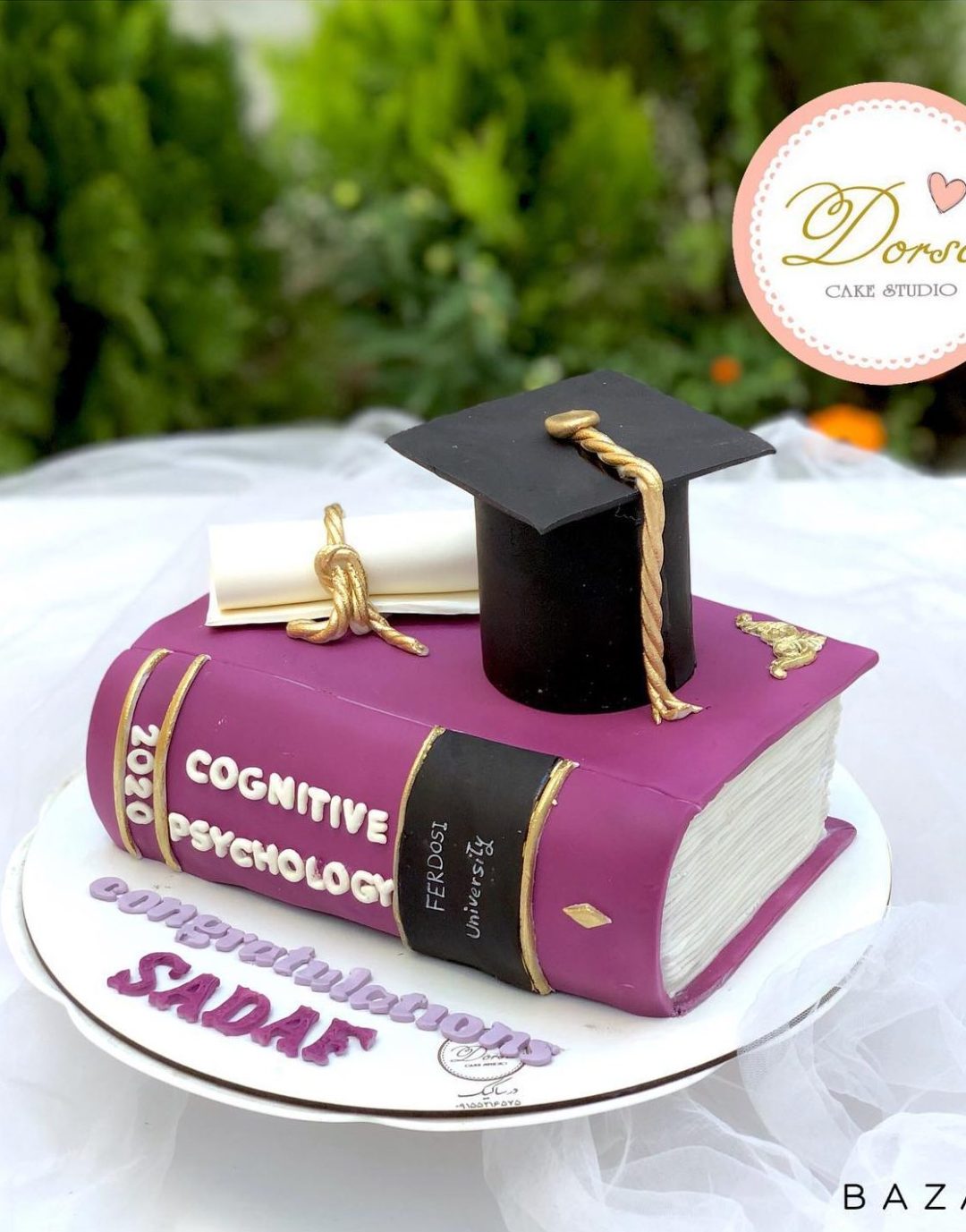 Psychology grad cake
