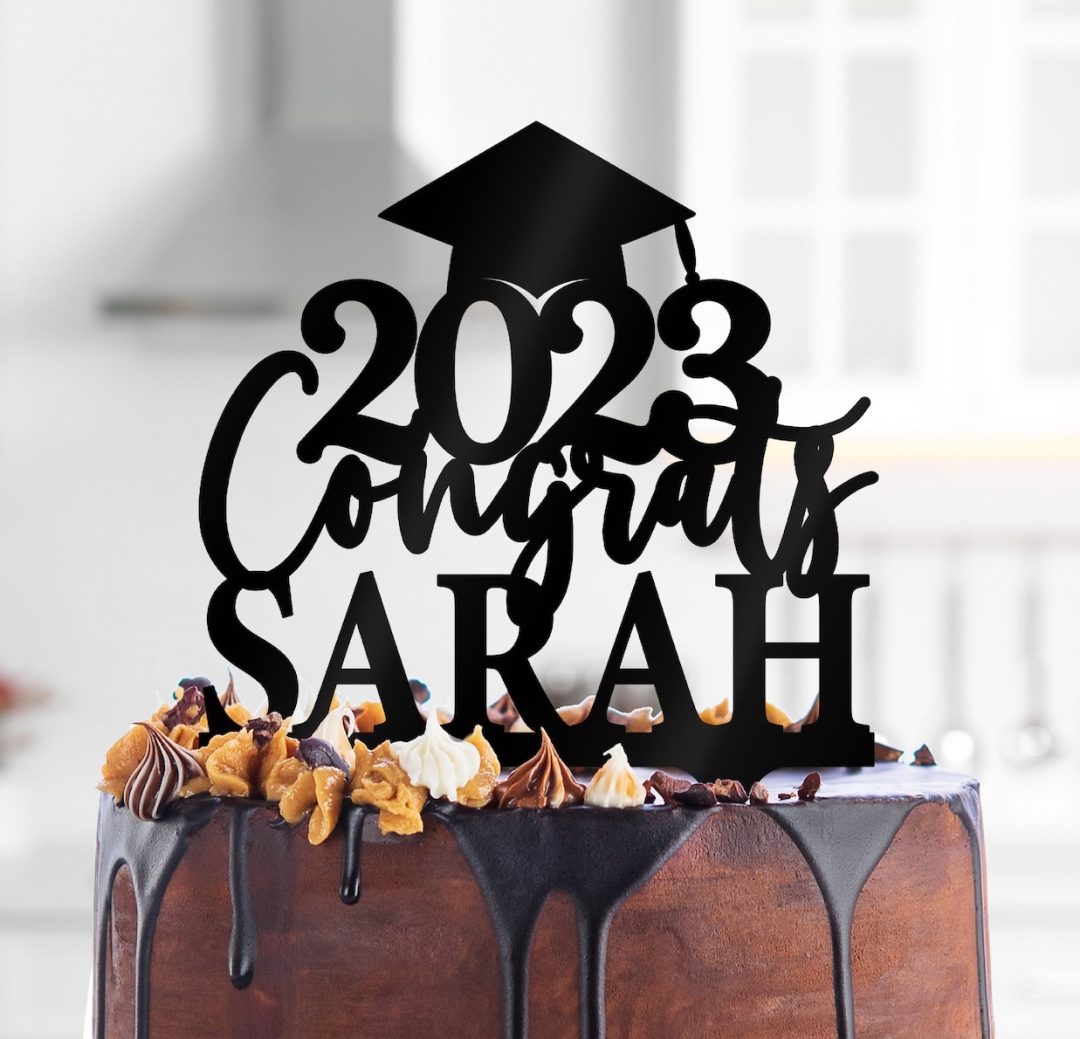 2023 graduation cake topper