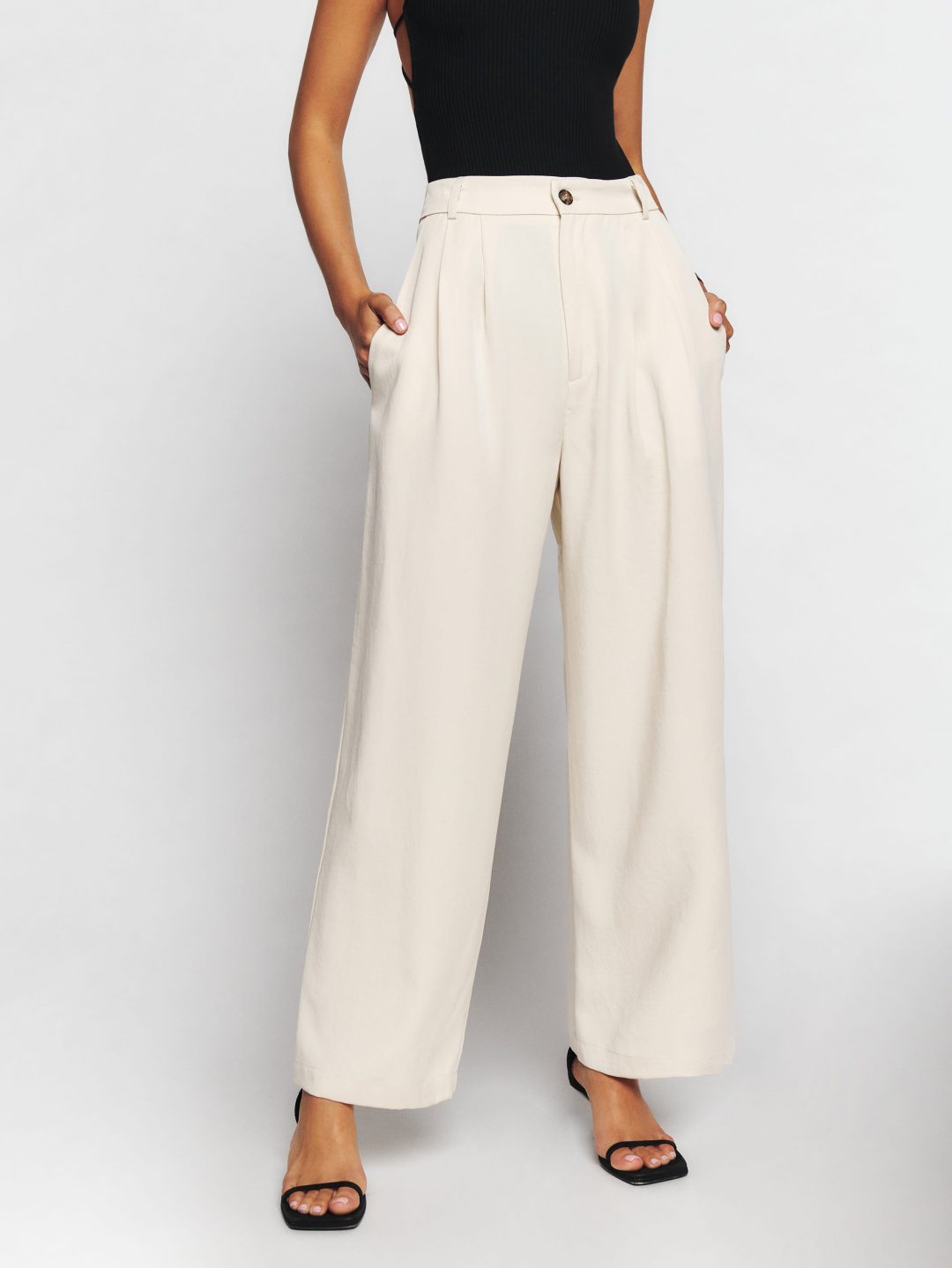 Reformation Mason Cropped Pants