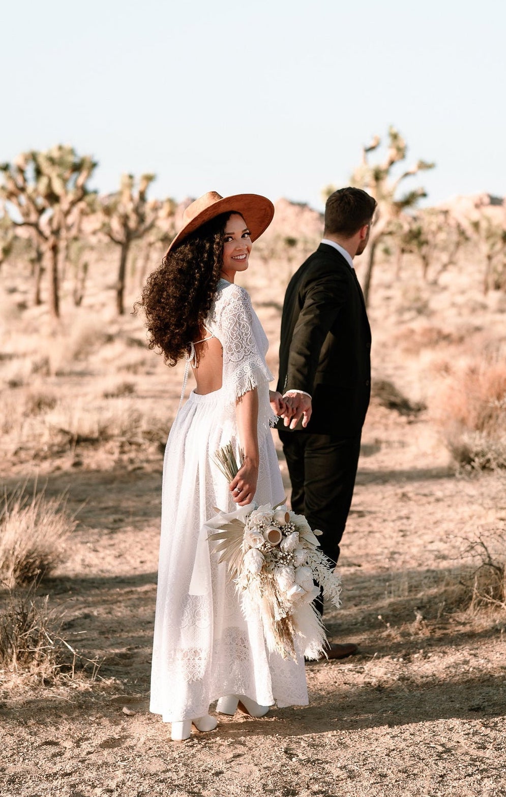 Affordable boho wedding dress under $300