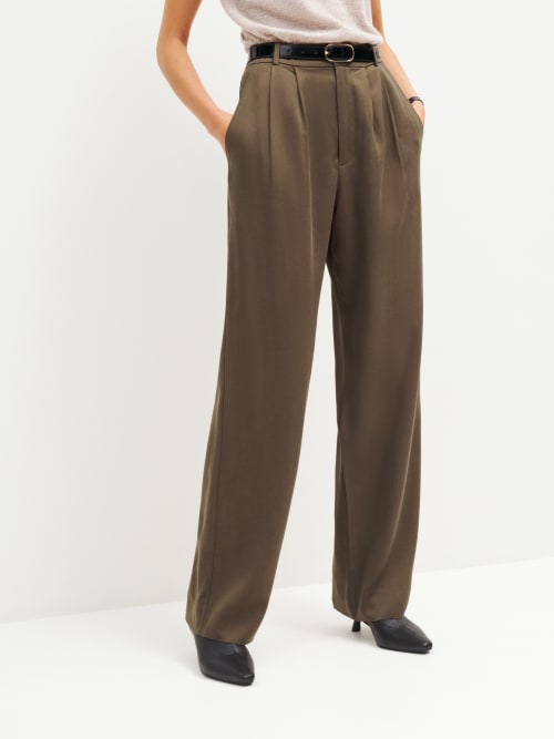 Brown Reformation Mason Pant 