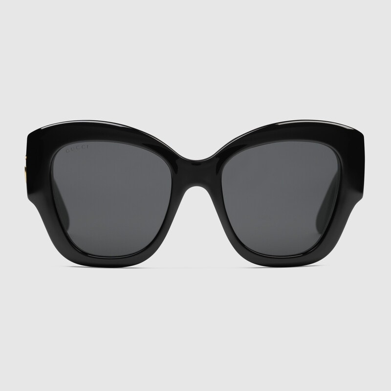 Black Gucci Cat eye sunglasses 