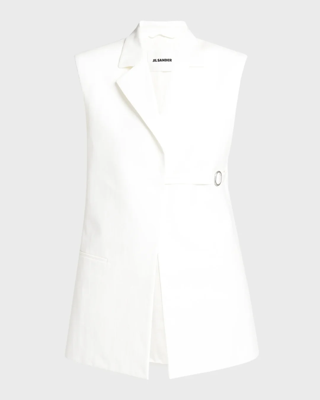 Jil Sander Tailored Cotton Vest