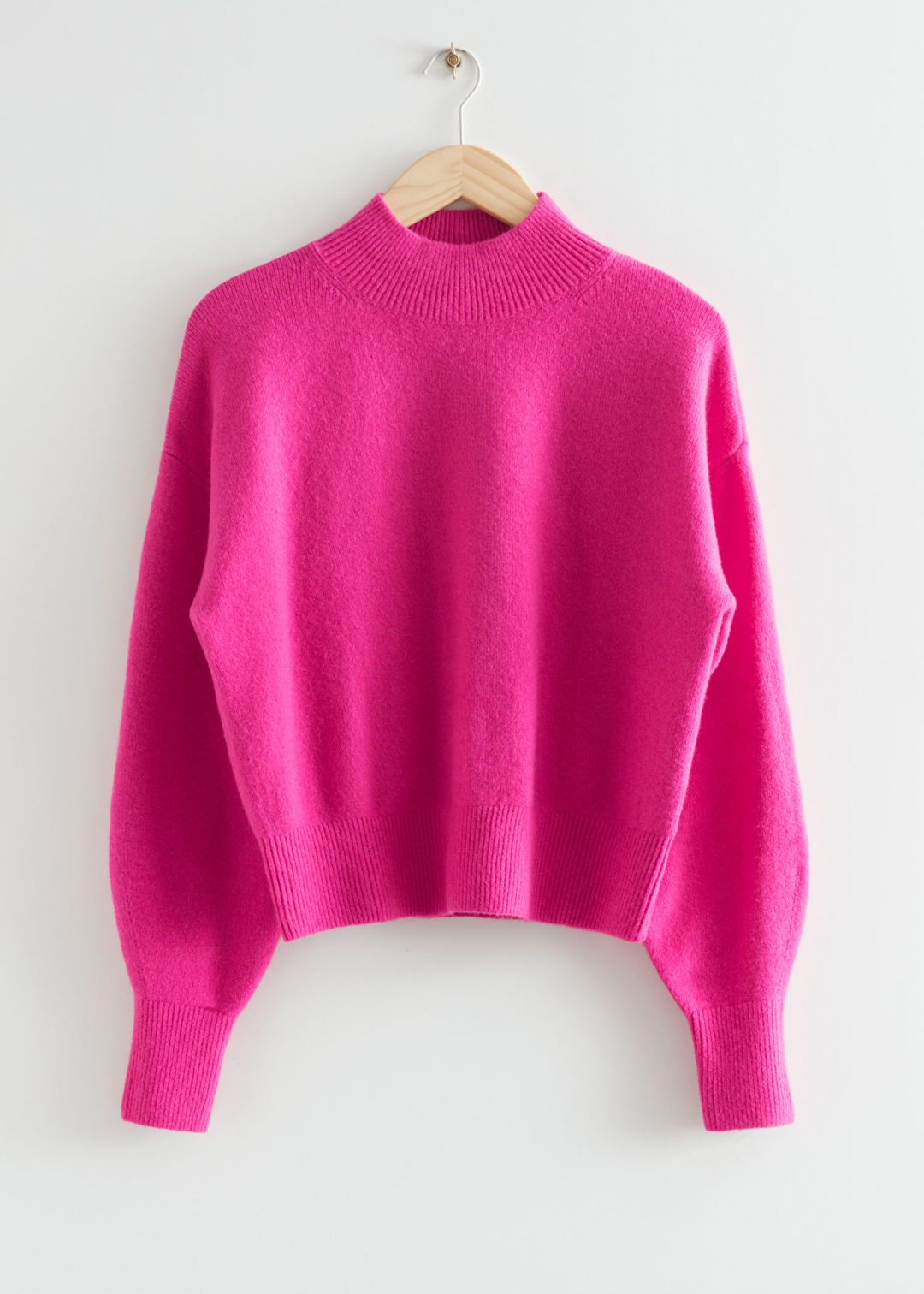 & Other Stories Mock Neck Sweater 