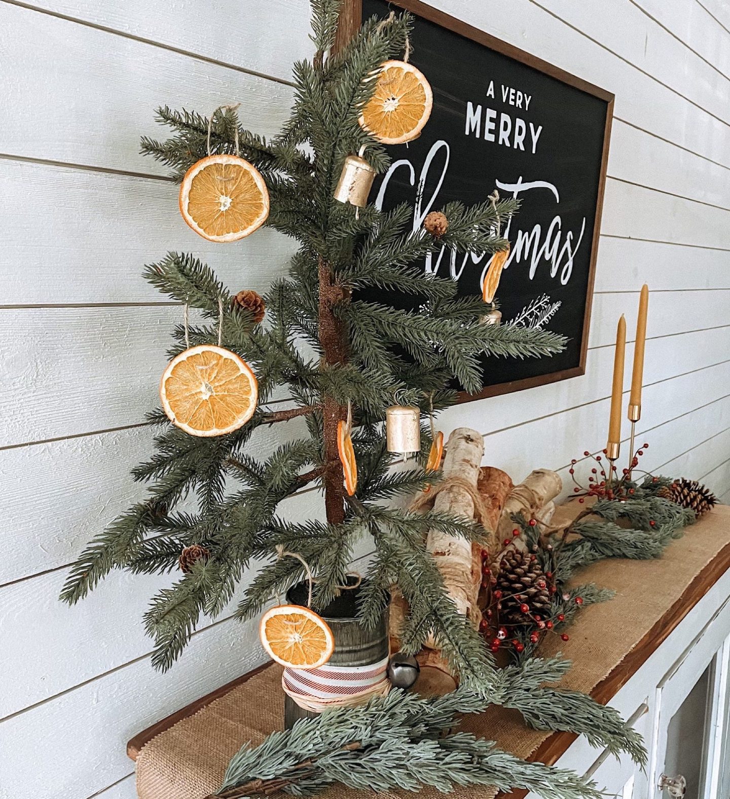 Dried Orange Christmas ornaments