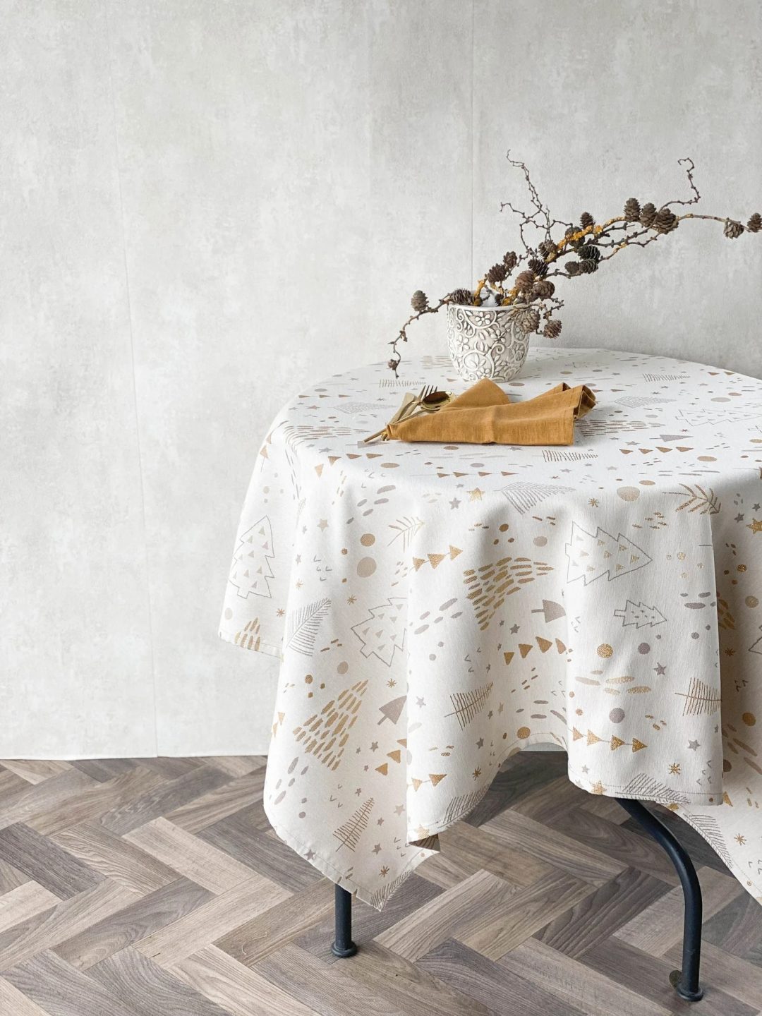 Scandinavian Christmas Tablecloth