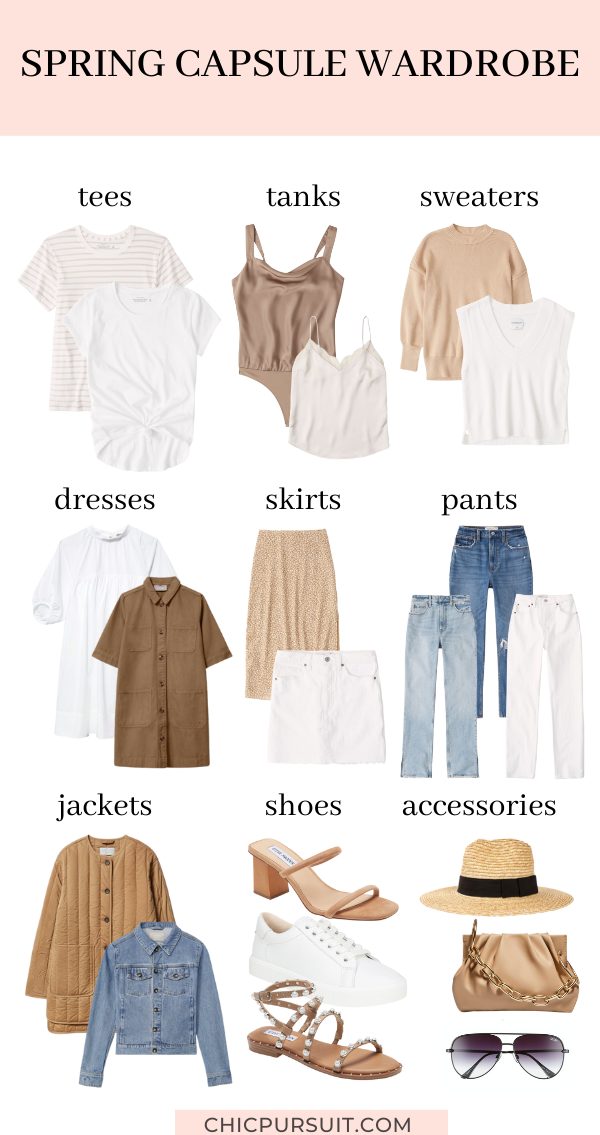 How To Create The Perfect Spring Capsule Wardrobe