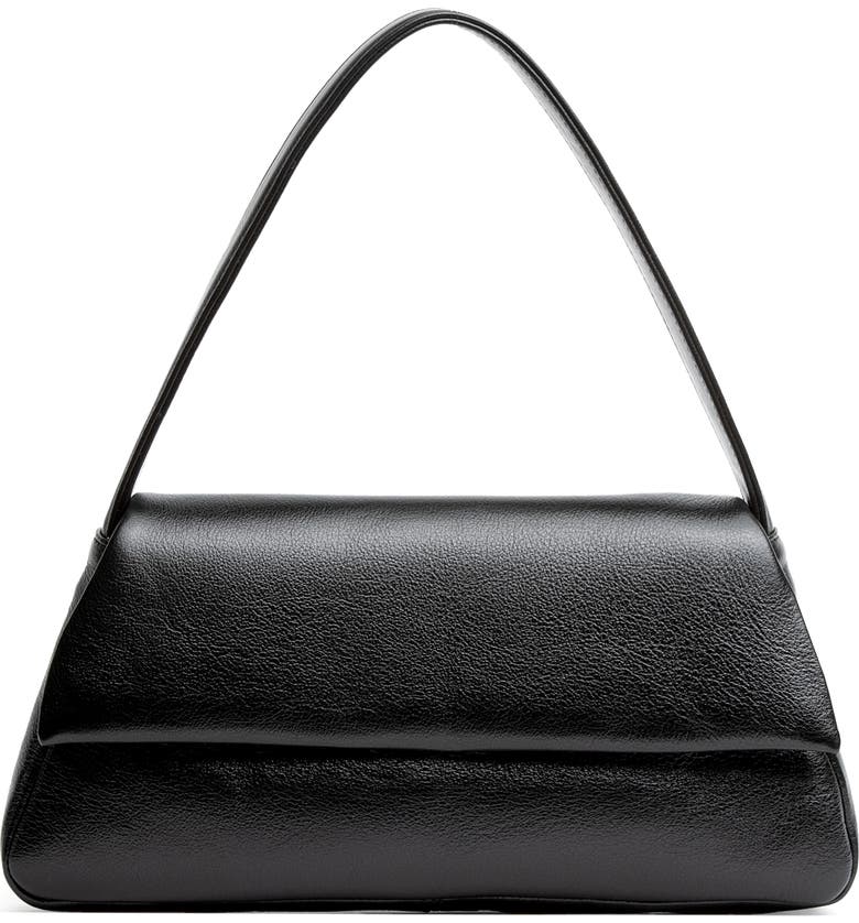 Black Liselle Kiss Elliot Leather Top Handle Bag 