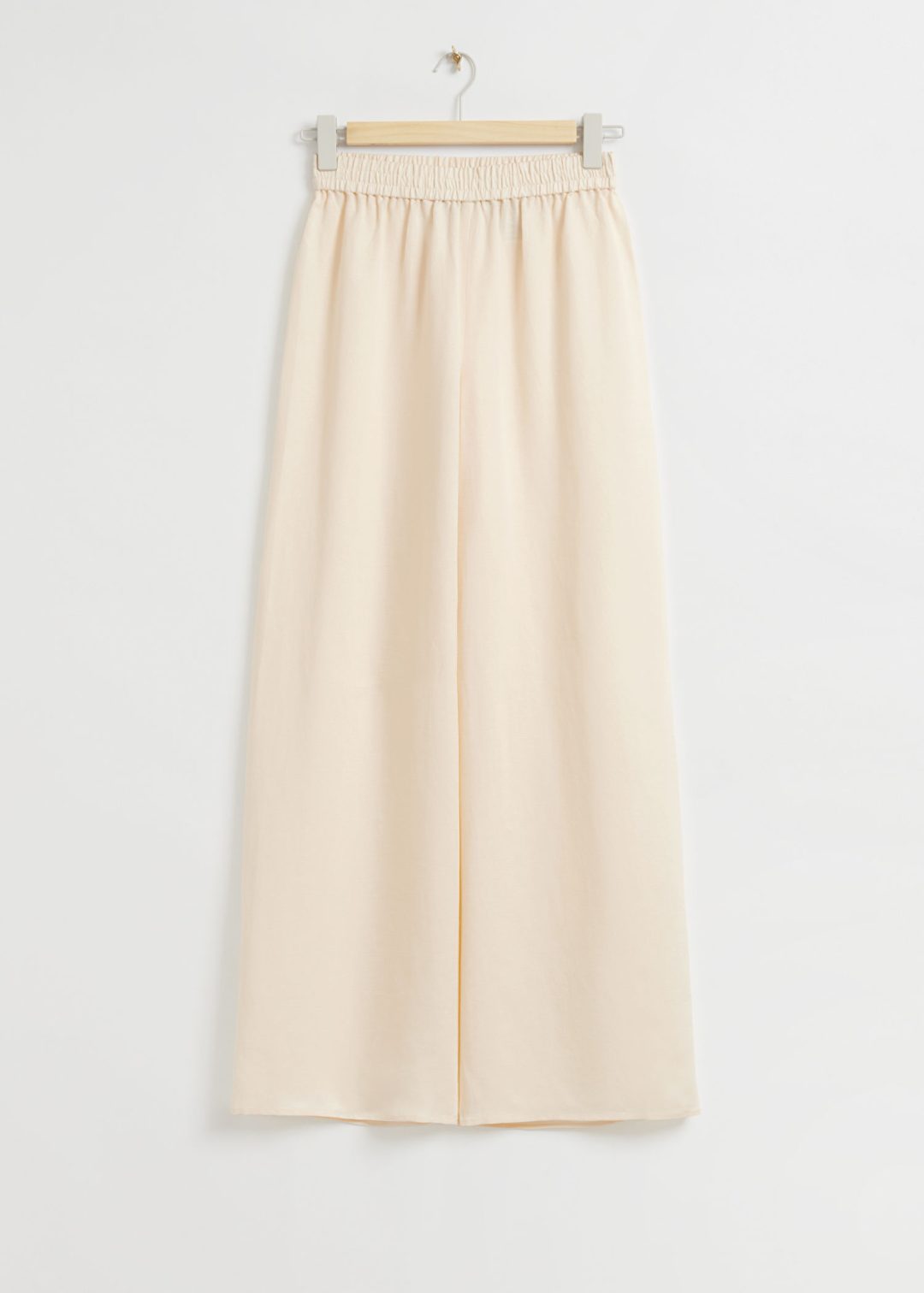 & Other Stories Relaxed Pull-on Linen Trousers