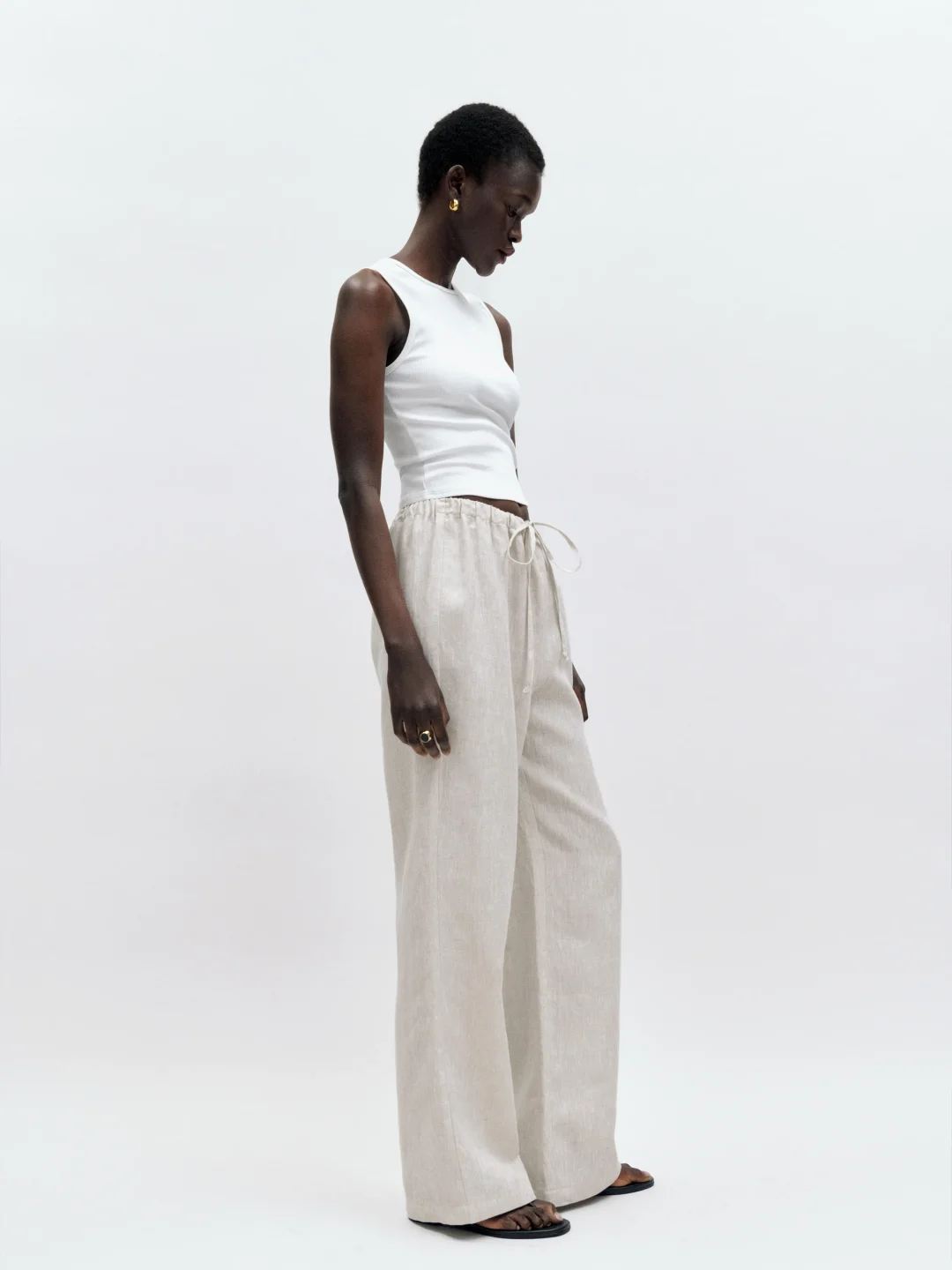 Reformation Olina Linen Pants