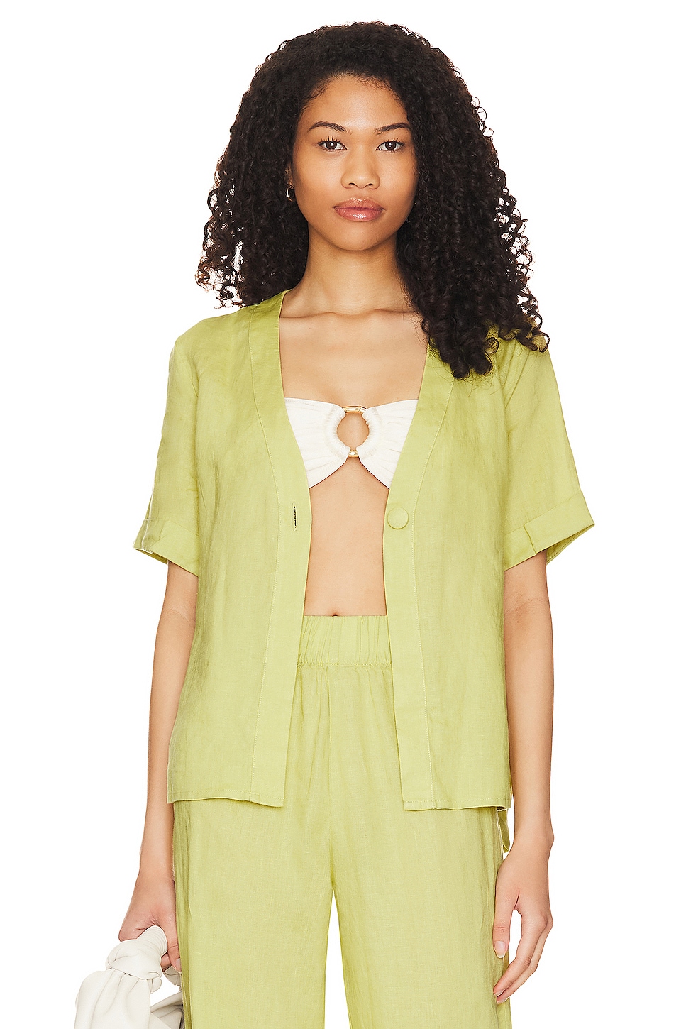 PQ x REVOLVE Sammy Button Down Top