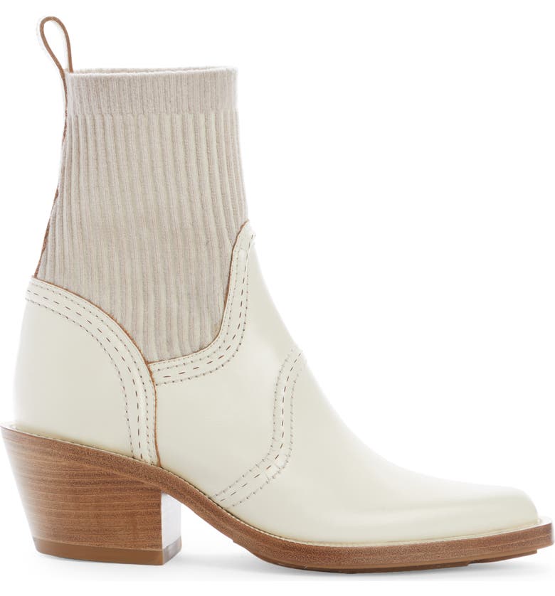 Chloé Nellie Western Sock Booties