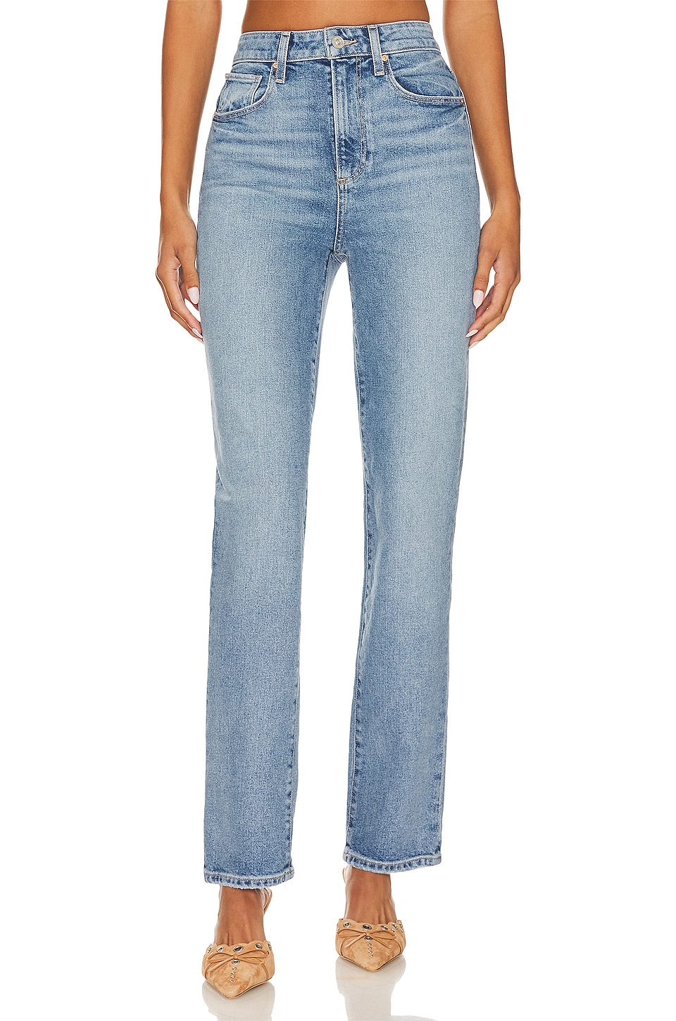 PAIGE Stella Straight Jeans