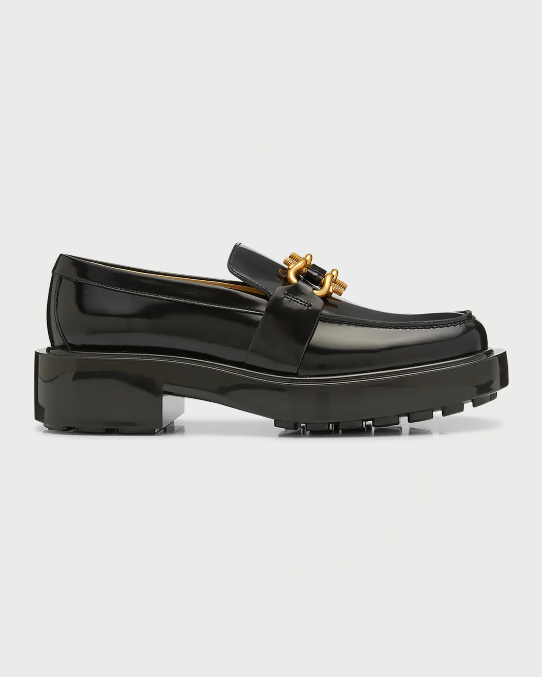 Bottega Veneta Monsieur Calfskin Bit Loafers