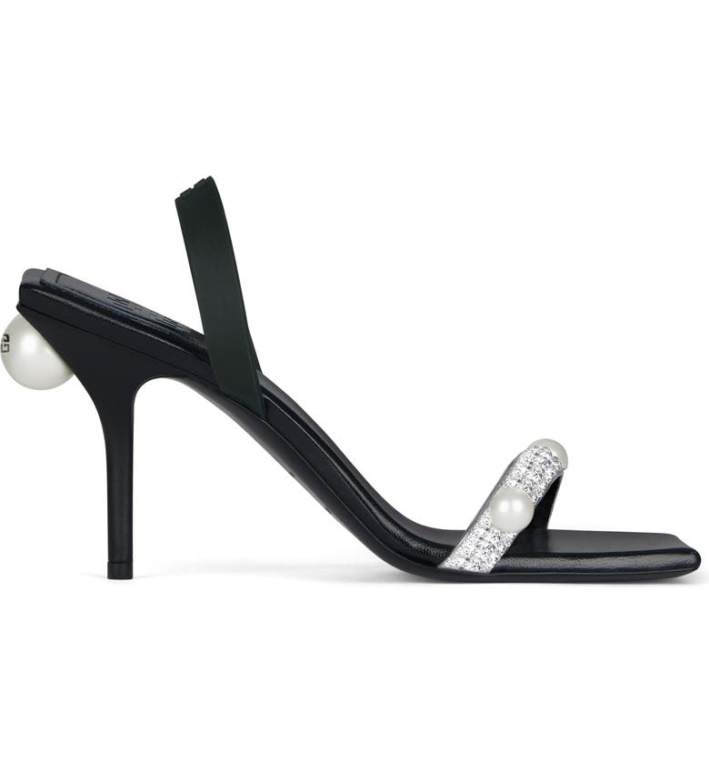 Givenchy Pearl Sandal Black