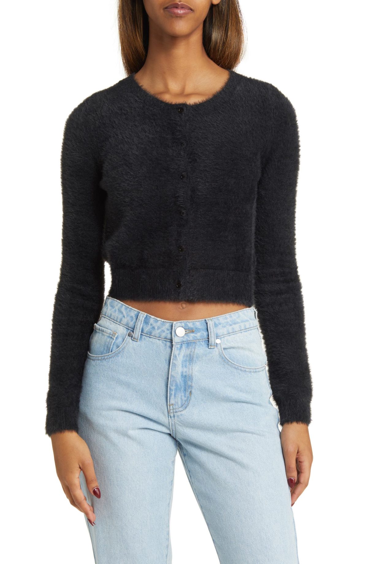 BP. Cozy Eyelash Cardigan