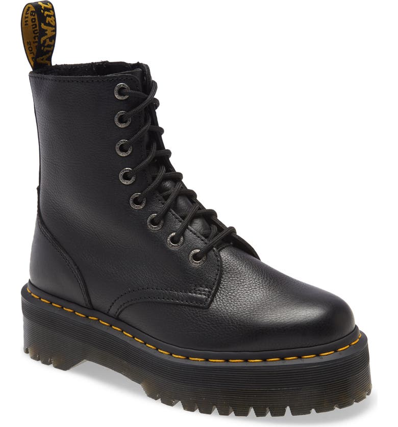 Black Dr. Martens Jadon Platform Boot 