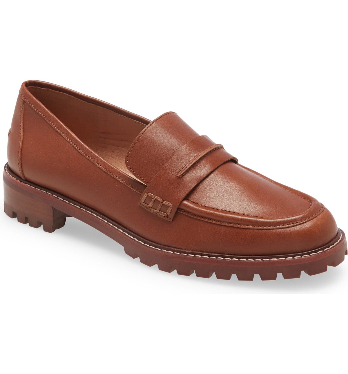 Madewell The Corinne Lug Sole Loafers