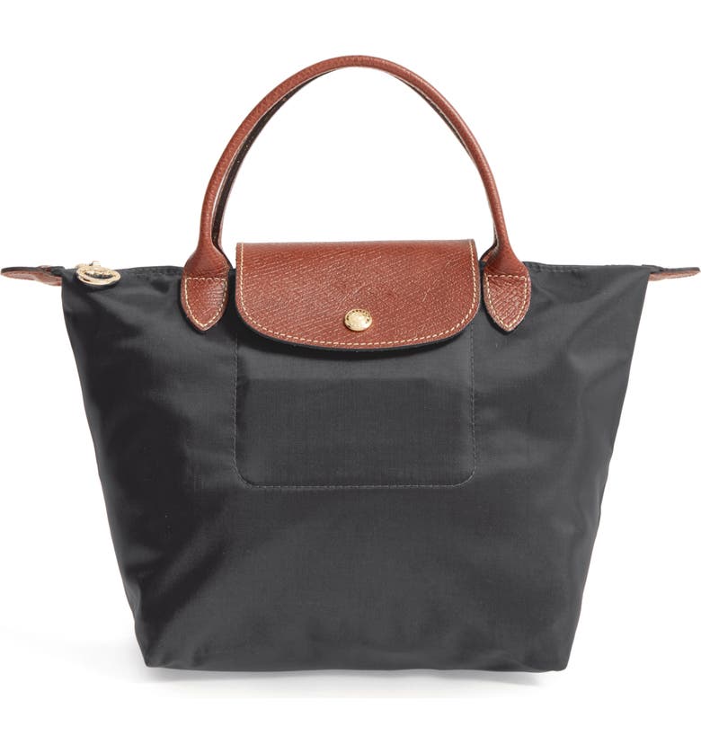 Black Longchamp Mini Pliage Bag