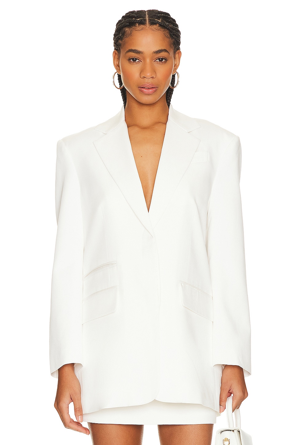 White Shona Joy Sara Oversized Blazer 