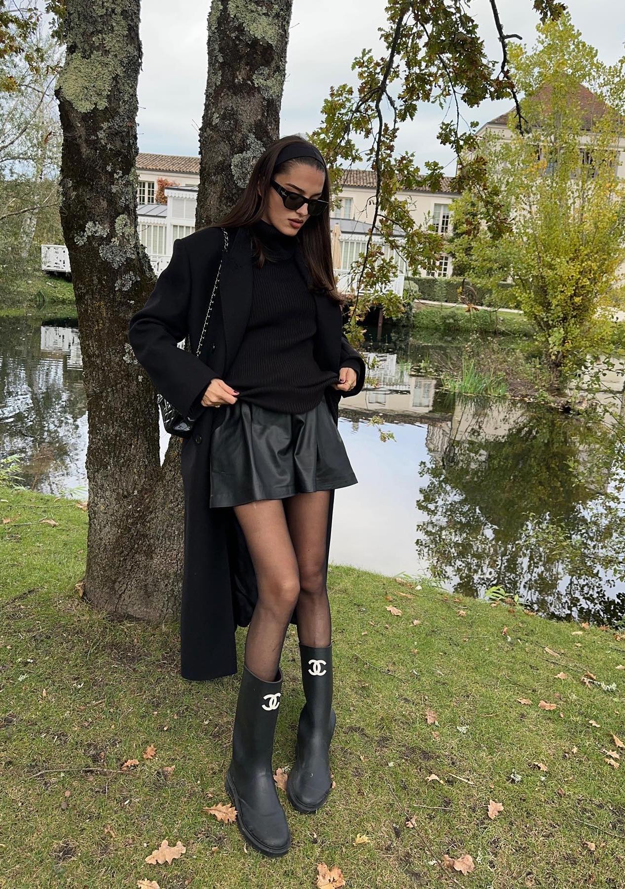 15 Trendy Ways Fashion Girls Are Wearing Leather Skirts