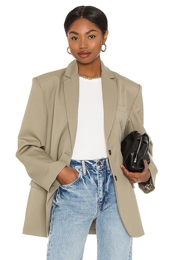 Green Anine Bing Quinn Blazer 