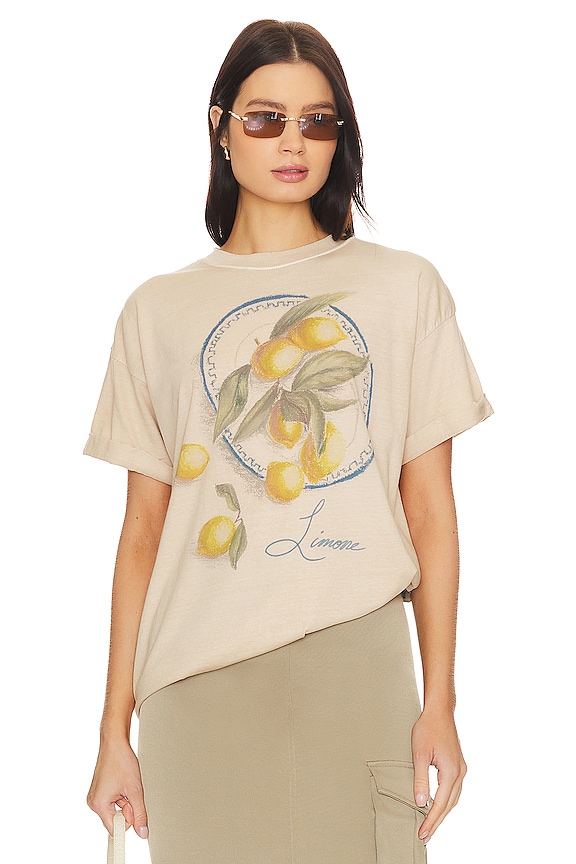 Beige Girl Dangerous Limone Tee 