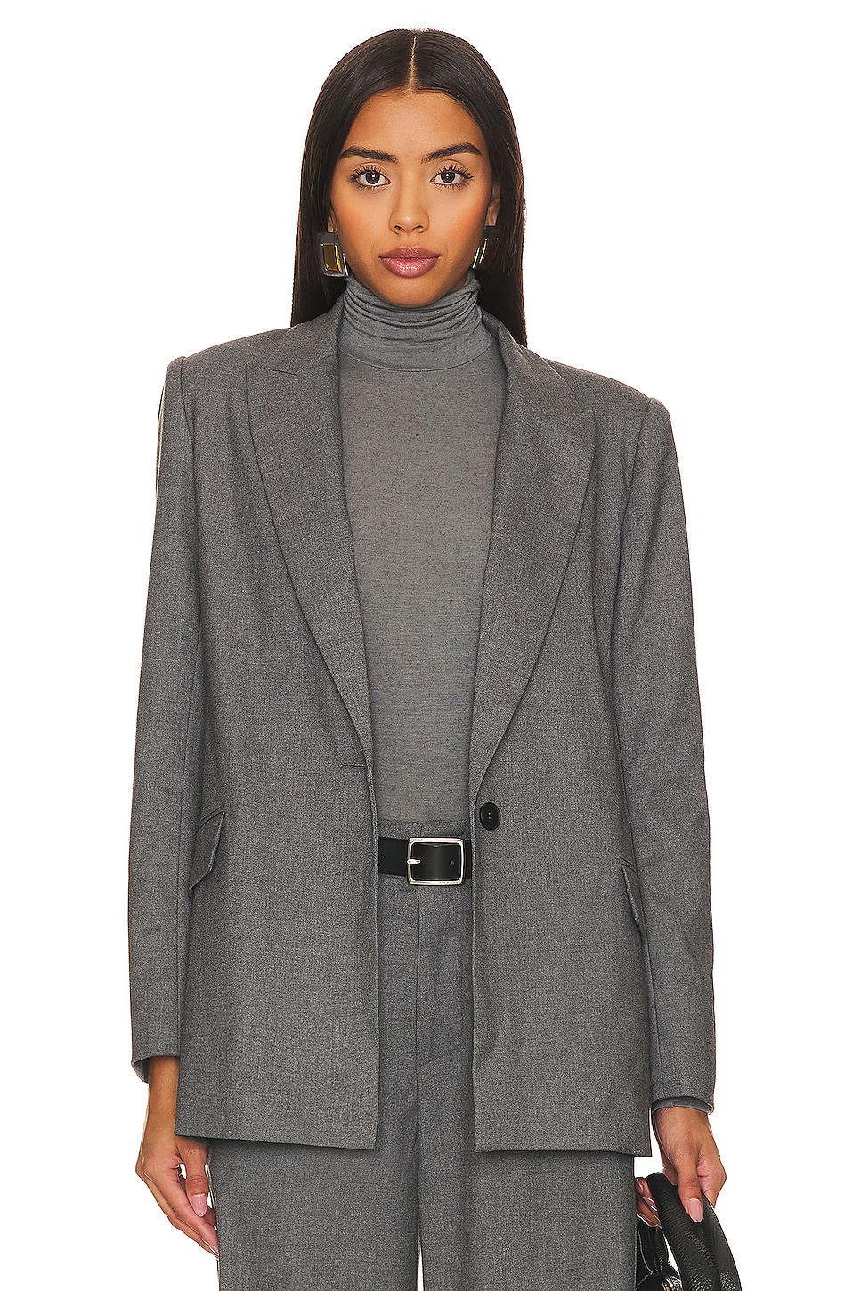 Grey Line & Dot Bobbie Jacket 