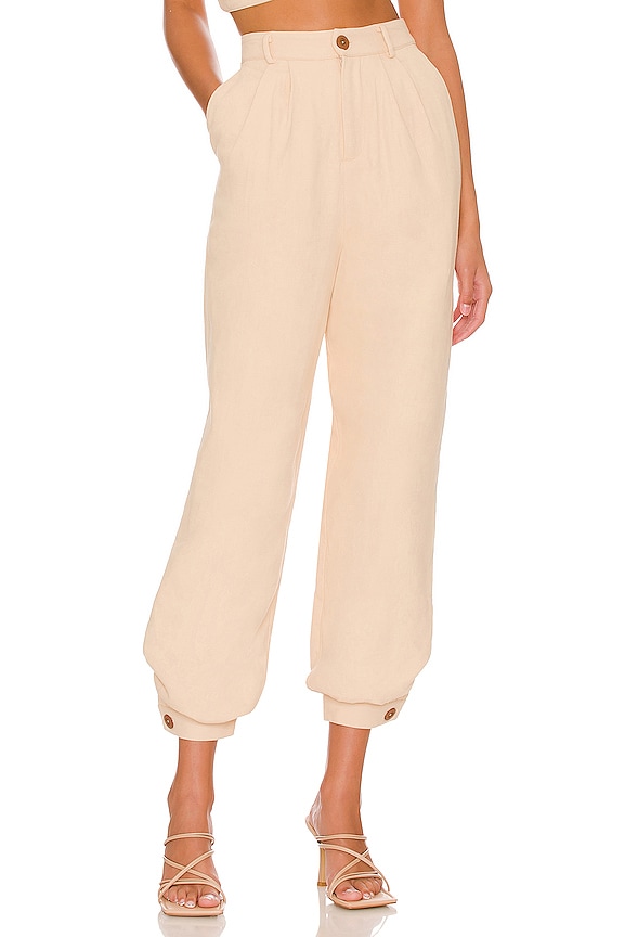 Beige Lovers and Friends Kacey Pant 