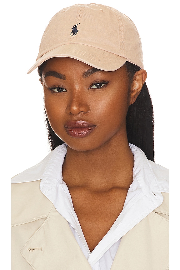 Beige Polo Ralph Lauren Chino Cap 