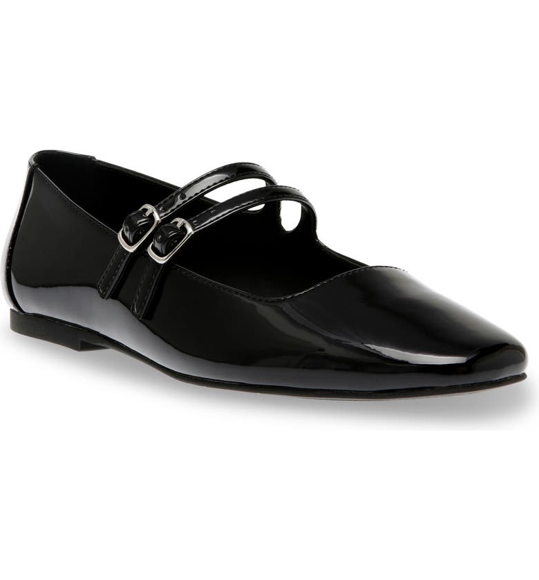Black Steve Madden Alisah Mary Jane Flat 