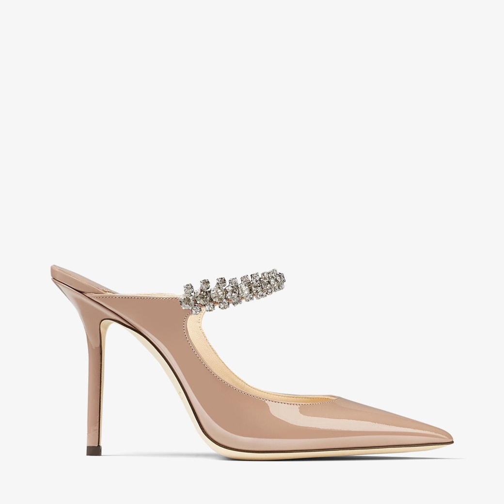 Nude Jimmy Choo Bing heels