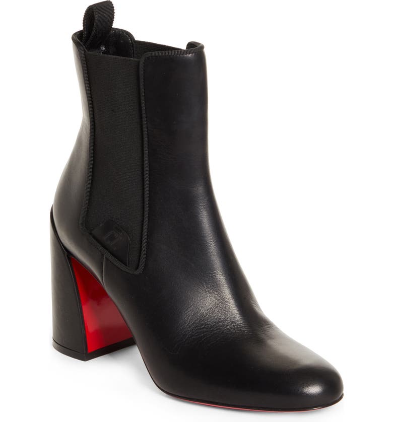 Black Christian Louboutin Turelastic Chelsea Boot 