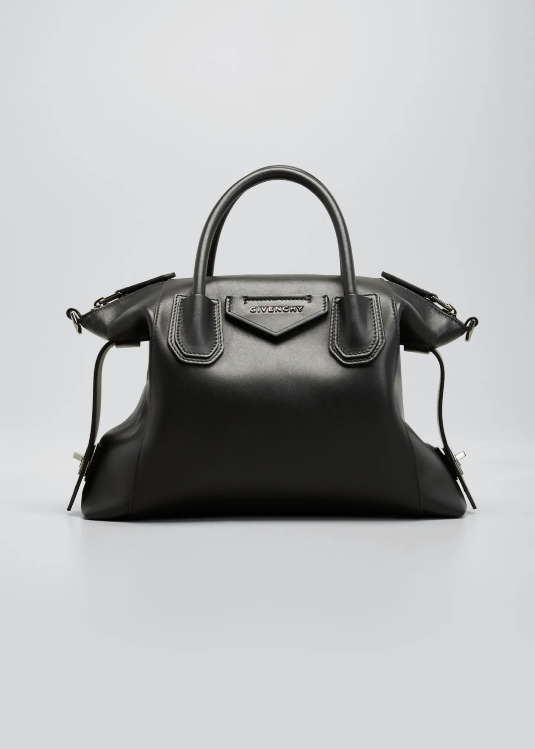 Black Givenchy Antigona Soft Small Leather Bag 