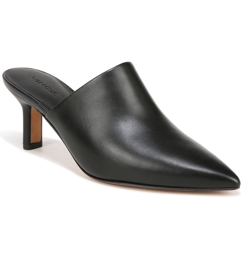 Black Vince Penelope Mule