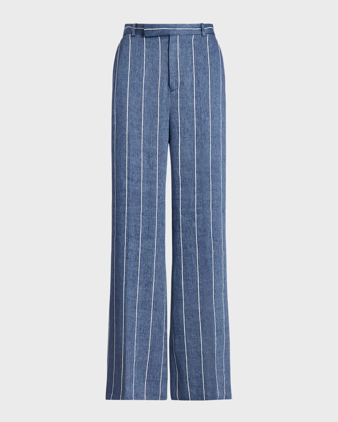 Polo Ralph Lauren Striped Linen-Cotton Wide-Leg Pants