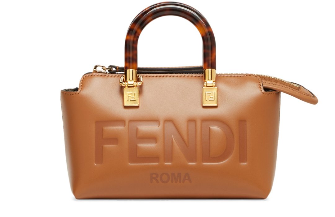 Tan Fendi By The Way Mini Bag 